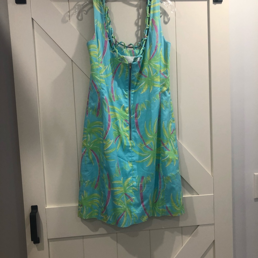 Lilly Pulitzer dress palm tree print - Picture 6 of 8